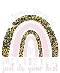 Rock The Test Test Day Teacher Testing Day Rainbow Bumper Sticker