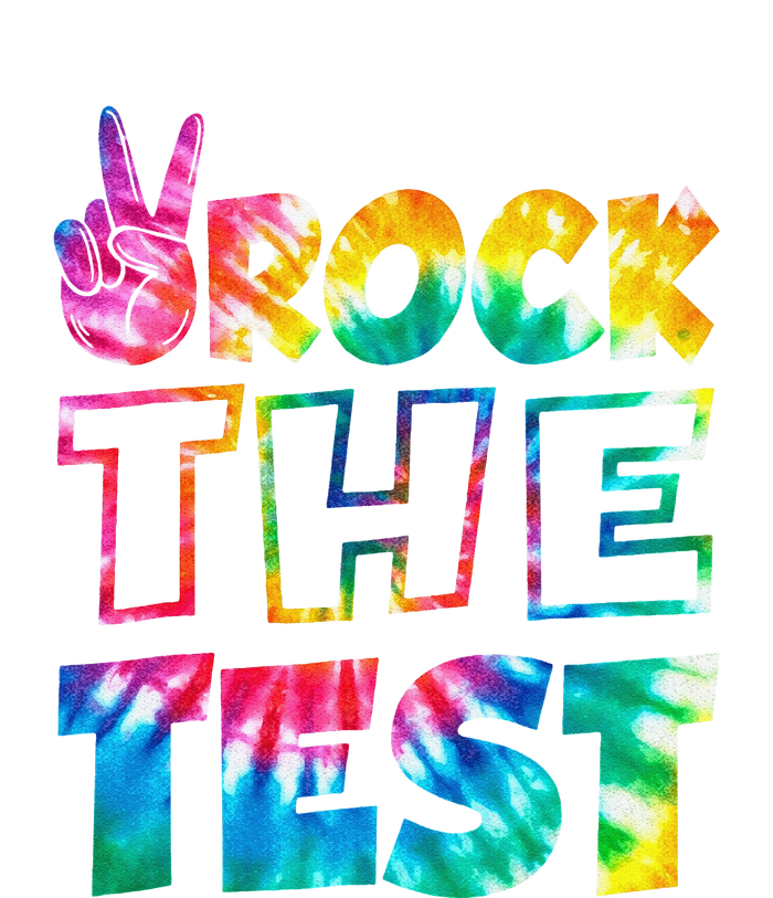 Rock The Test Testing Day Motivational Teacher Kids Hoodie