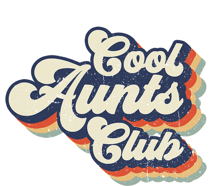 Retro Vintage Cool Aunts Club Groovy Aunt Mothers Day T-Shirt