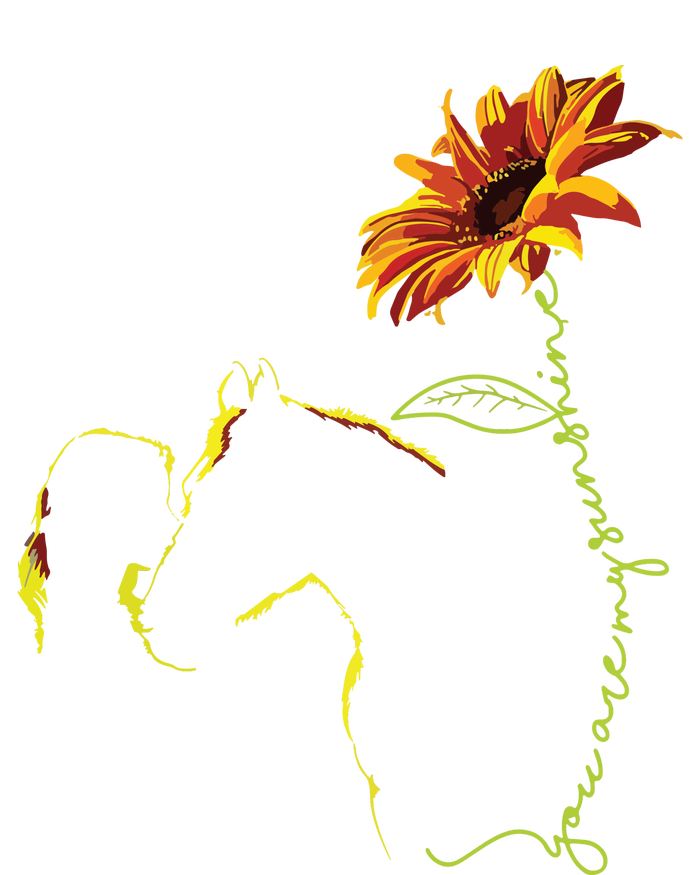 Sunflower Horseback Riding Equestrian Horse Lover Softstyle Adult Sport Polo