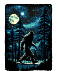 Bigfoot Starry Night Sasquatch Van Gogh Sky Painting Art T-Shirt