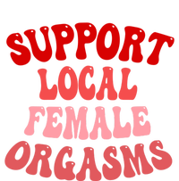 Support Local Female Orgasms Groovy PosiCharge Competitor Tank