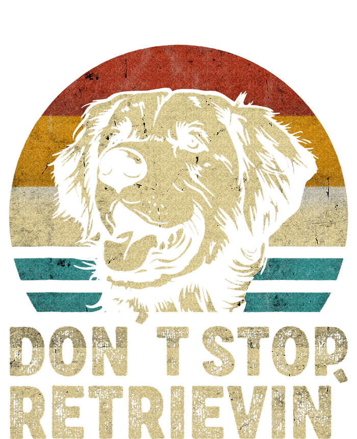 Don´t stop Retrieving Golden Retriever Dog retro vintage T-Shirt