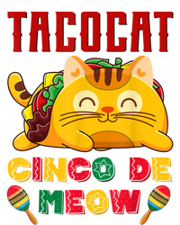 Taco Cat Cinco De Meow Mexican Fiesta Cat Lovers Cinco De Mayo Women's Long Sleeve Flannel Pajama Set 