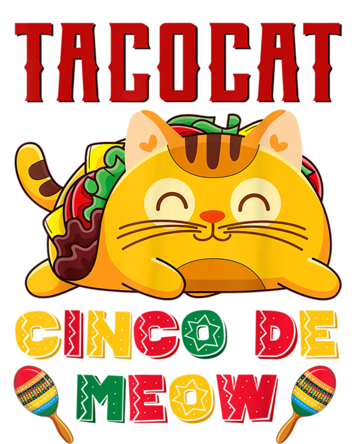 Taco Cat Cinco De Meow Mexican Fiesta Cat Lovers Cinco De Mayo Women's Long Sleeve Flannel Pajama Set 