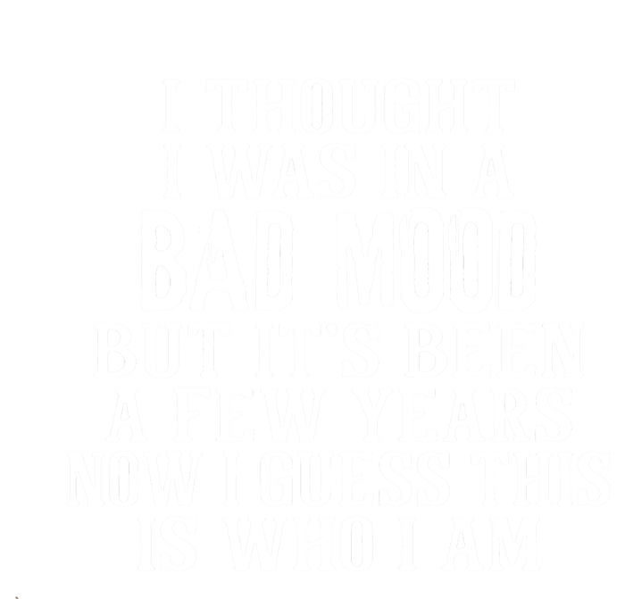 I Thought I Was In A Bad Mood T-Shirt