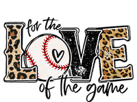 Baseball Mom Leopard For The Love of The Game Baseball T-Shirt