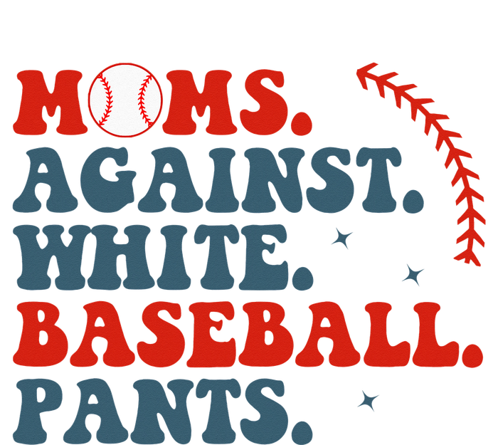 Baseball Mom Moms Against White Baseball Pants Dry Zone Grid Polo