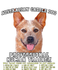 Australian Cattle Dog Red Professional Human Trainer Cute Dog T-Shirt