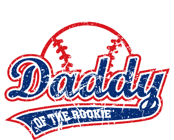 Funny Vintage Baseball Daddy of the Rookie T-Shirt