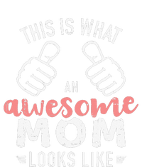 This is what an awesome mom looks like mother's day Tie Dye Hoodie