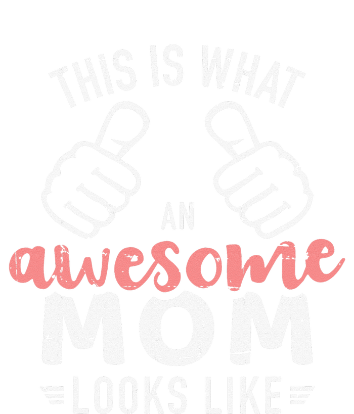 This is what an awesome mom looks like mother's day Tie Dye Hoodie