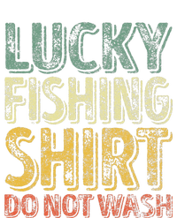 Lucky Fishing Do Not Wash Fisherman Christmas Yupoong Adult 5-Panel Trucker Hat