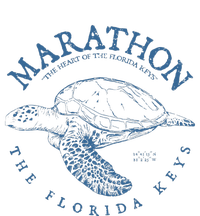 Marathon Turtle Florida Keys Scuba Fishing Diving Tee Cooling Performance Crew T-Shirt