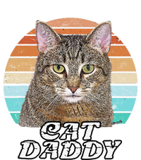 Cat Daddy Tabby Vintage Eighties Style Cat Retro Cute Dog T-Shirt