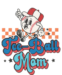 Retro Groovy Baseball Mom Game Day Tball Happy Mother's Day Toddler T-Shirt