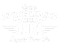 Certified Living Legend Since 1971 Legends Never Die T-Shirt