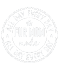 Fur Mom Mode White T-Shirt