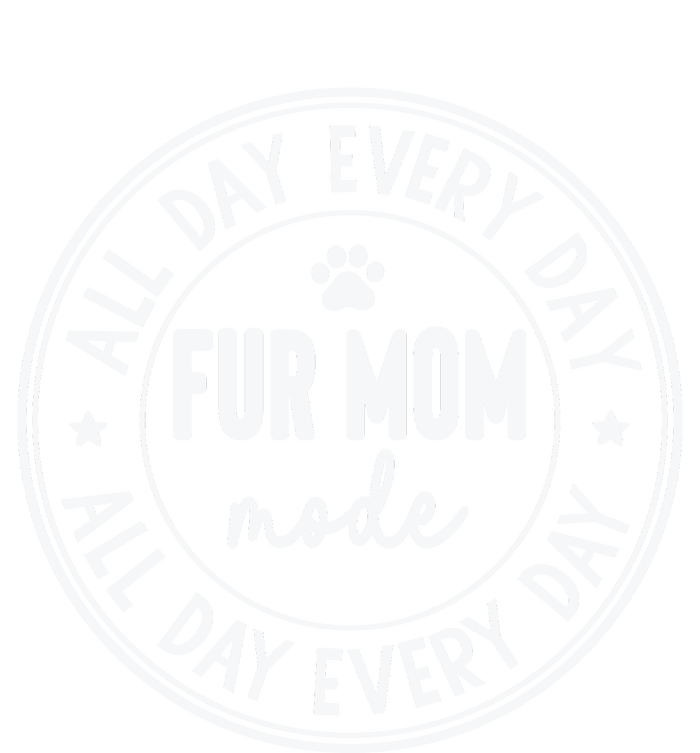 Fur Mom Mode White T-Shirt