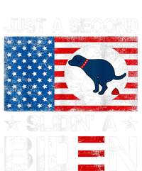 Just A Second Slidin' A Biden Funny Biden Women's Pullover Hoodie