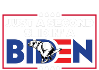 Just A Second Slidin' A Biden Funny Biden Women's V-Neck T-Shirt