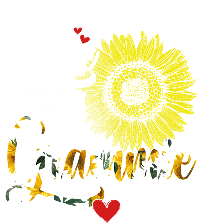 Cute Mothers Day I Love Being Called Grammie Sunflower Great Gift Tie-Dye Long Sleeve Shirt