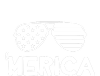 Merica Sunglasses American Flag Celebrate 4th Of July Patriotic T-Shirt