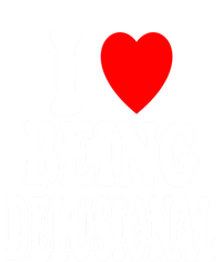 I Heart (Love) Being Delusional Gift T-Shirt