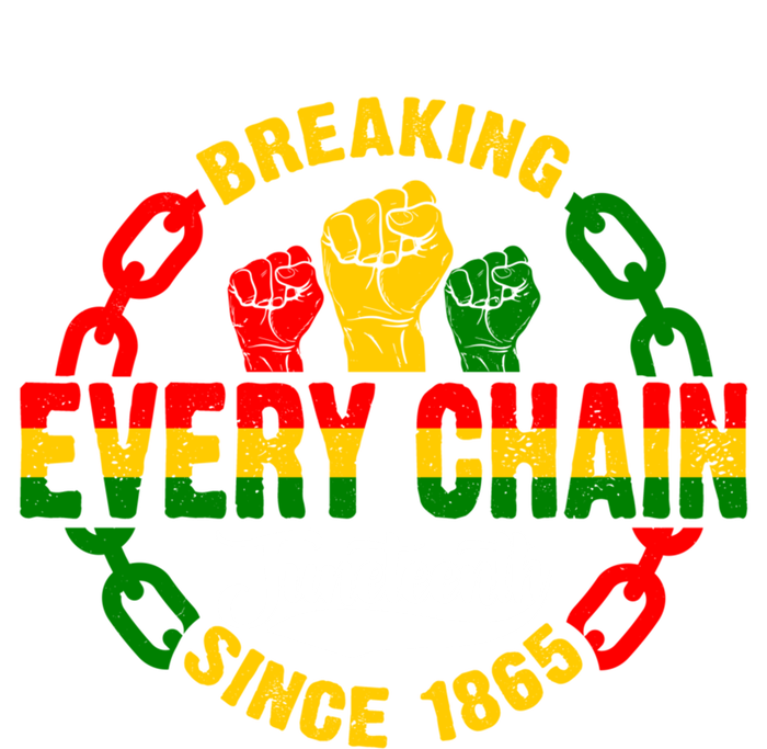 Juneteenth Breaking Every Chain Since 1865 Africa American Gift Sweatshirt