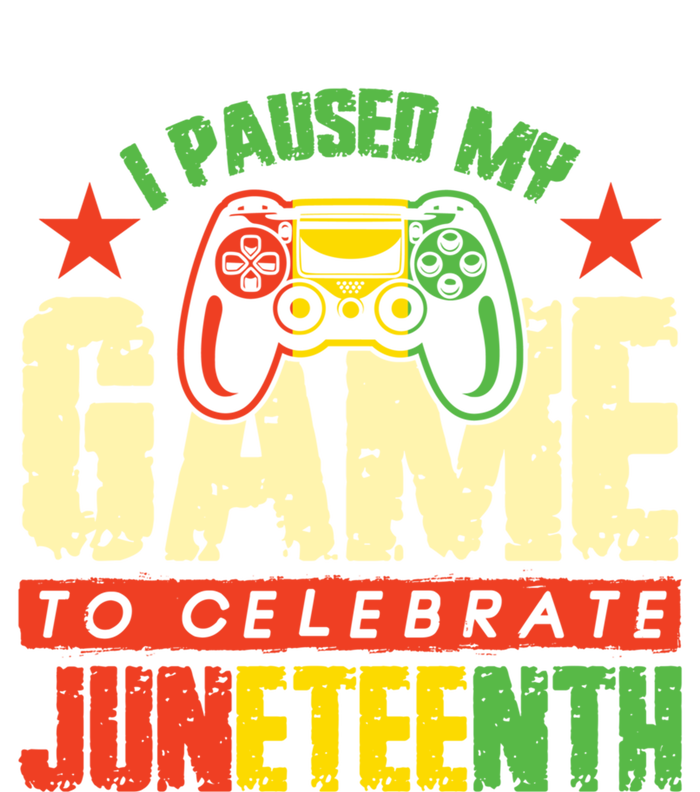 Juneteenth Gamer I Paused My Game To Celebrate Juneteenth Gift Women's Flannel Pajama Set