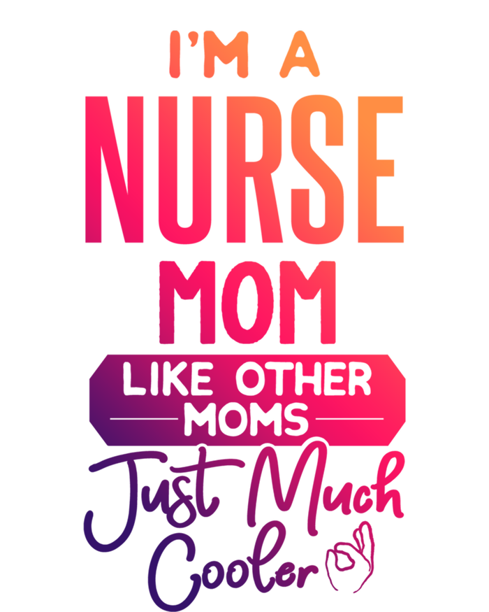 Cool Mothers Day Design Nurse Mom Gift Kids Hoodie