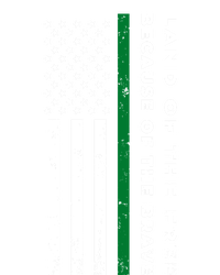 Thin Green Line Land Of The Free Because Of The Brave Gift Short Acrylic Beanie