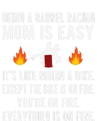 Barrel Racing Mom Funny Barrel Racing Mother Kids Long Sleeve Shirt