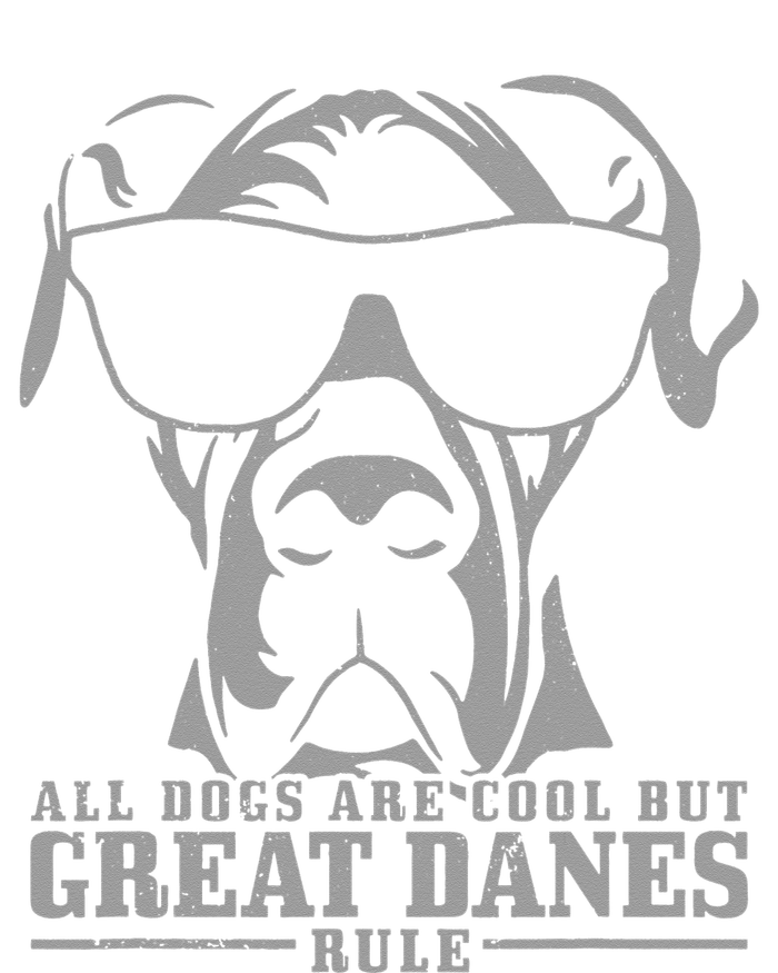 Great Dane All Dogs Are Cool Great Danes Rule Funny Poster