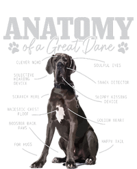 Anatomy Of A Great Dane Funny Cute Dog Mom Dad T-Shirt