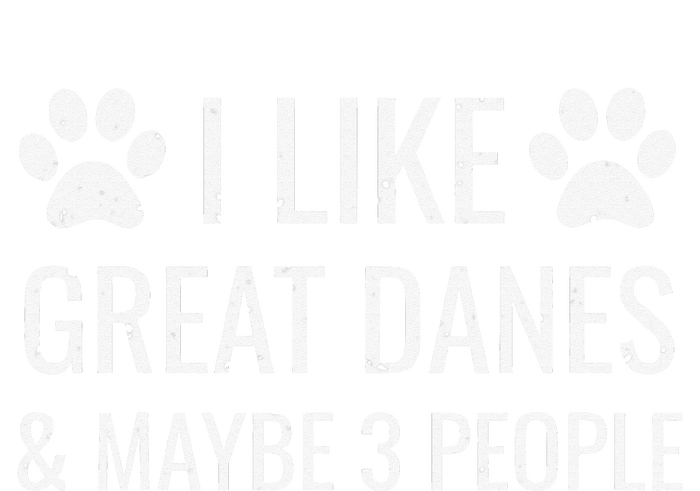 I Like Great Danes & Maybe 3 People Funny Puppy Dog Gift City Backpack