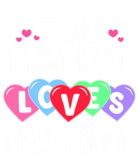 This Principal Loves Her School Gift Valentines Day Meaningful Gift T-Shirt