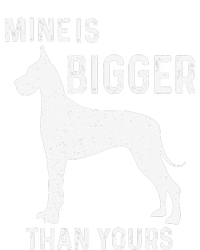 Mine Is Bigger Than Yours Funny Great Vintage Dane Dog T-Shirt