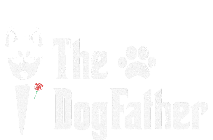 The Dogfather Siberian Husky Dog Dad Father's Day Sweatshirt Cinch Pack Bag