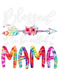 Blessed To Be Called Mom & Mama Floral Tie Dye Mother's Day T-Shirt