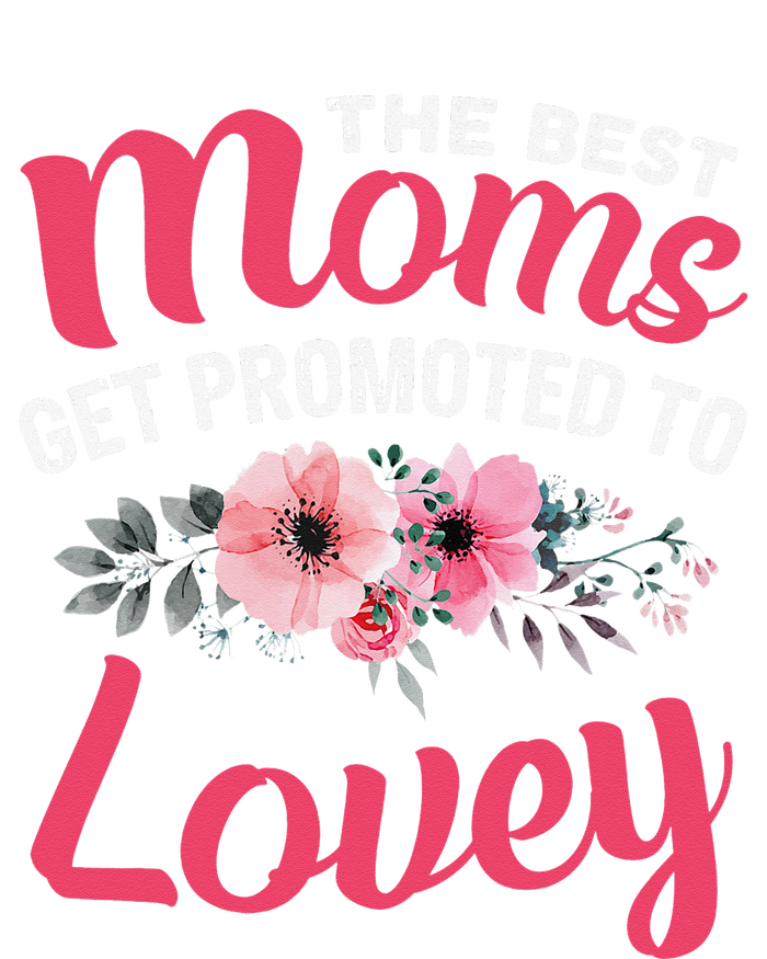 The Best Moms Get Promoted To Lovey Grandma Mother's day Ceramic Star Ornament