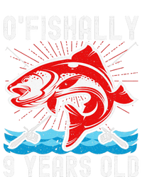 O'Fishally 9 Years Old Funny Birthday Fishing Hoodie