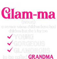 Funny Glamma Grandma Cute Mommy Mama Mother's Day Wool Snapback Cap