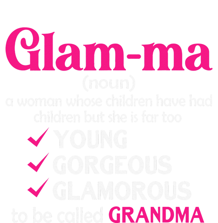 Funny Glamma Grandma Cute Mommy Mama Mother's Day Wool Snapback Cap