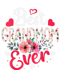 Best Grandmom Ever Funny Flower Mother's Day Clothing Flexfit Unipanel Trucker Cap