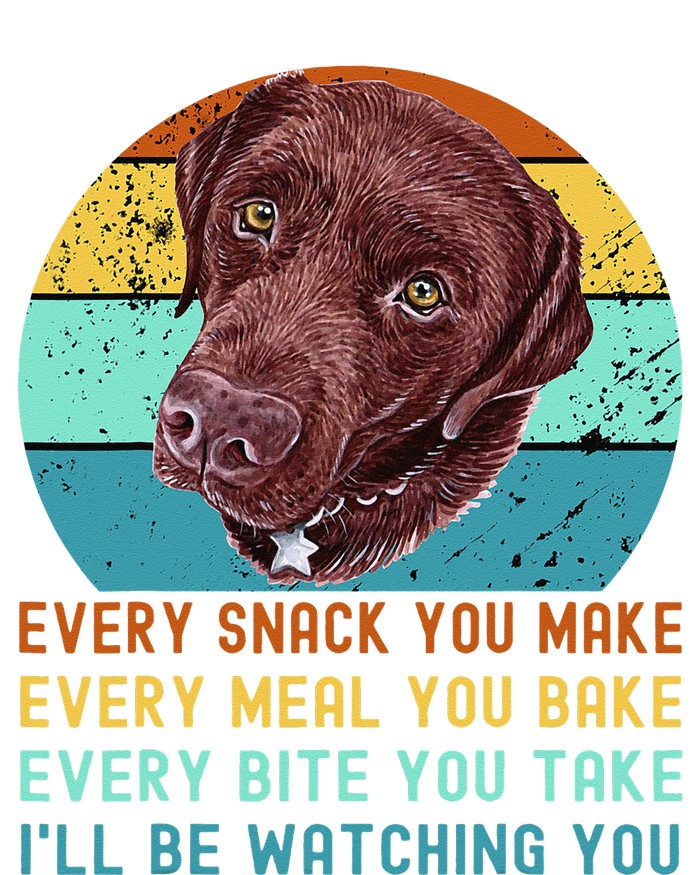 Chocolate Lab Labrador Retriever Dog Every Snack you Make Sustainable Beanie