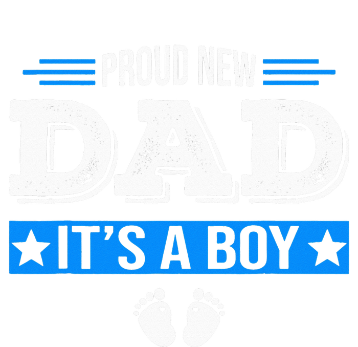 Proud New Dad Its A Cute Father's Day Baby Grommeted Golf Towel