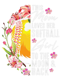 Funny Softball Gift Mom Pitcher Catcher Lovers Womens California Wash Sweatshirt