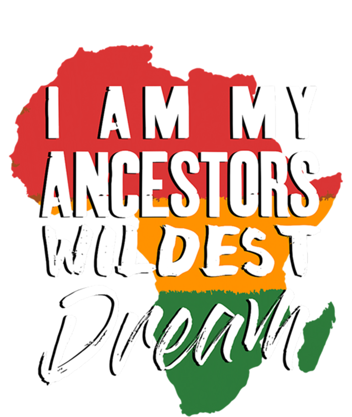 I Am My Ancestors Wildest Dream Black History Month Gift Pom Pom 12in Knit Beanie