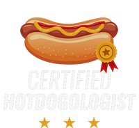 Certified Hotdogologist Funny HOT DOG Gift Hotdog T-Shirt